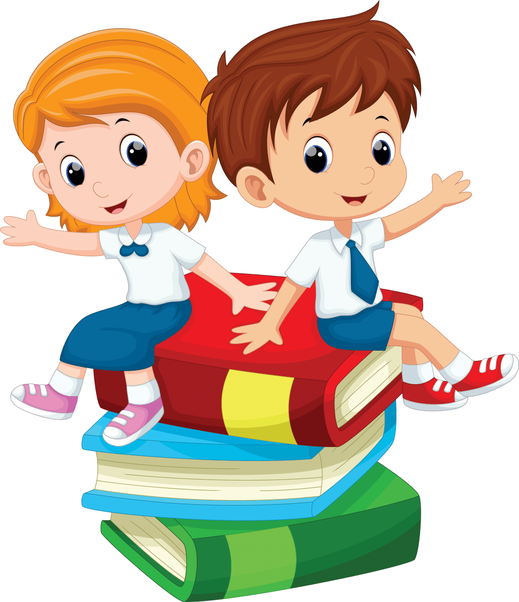 Kids on books