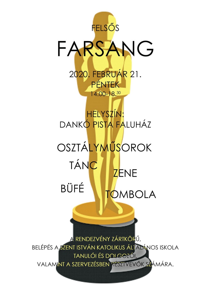 Farsang felsos