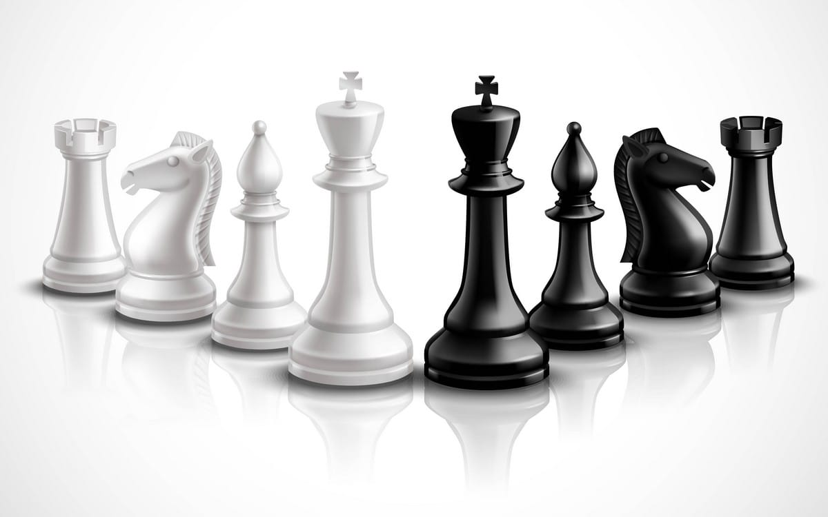 Chess Pieces Illustration