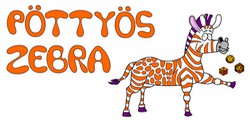 Logo pottyos zebra