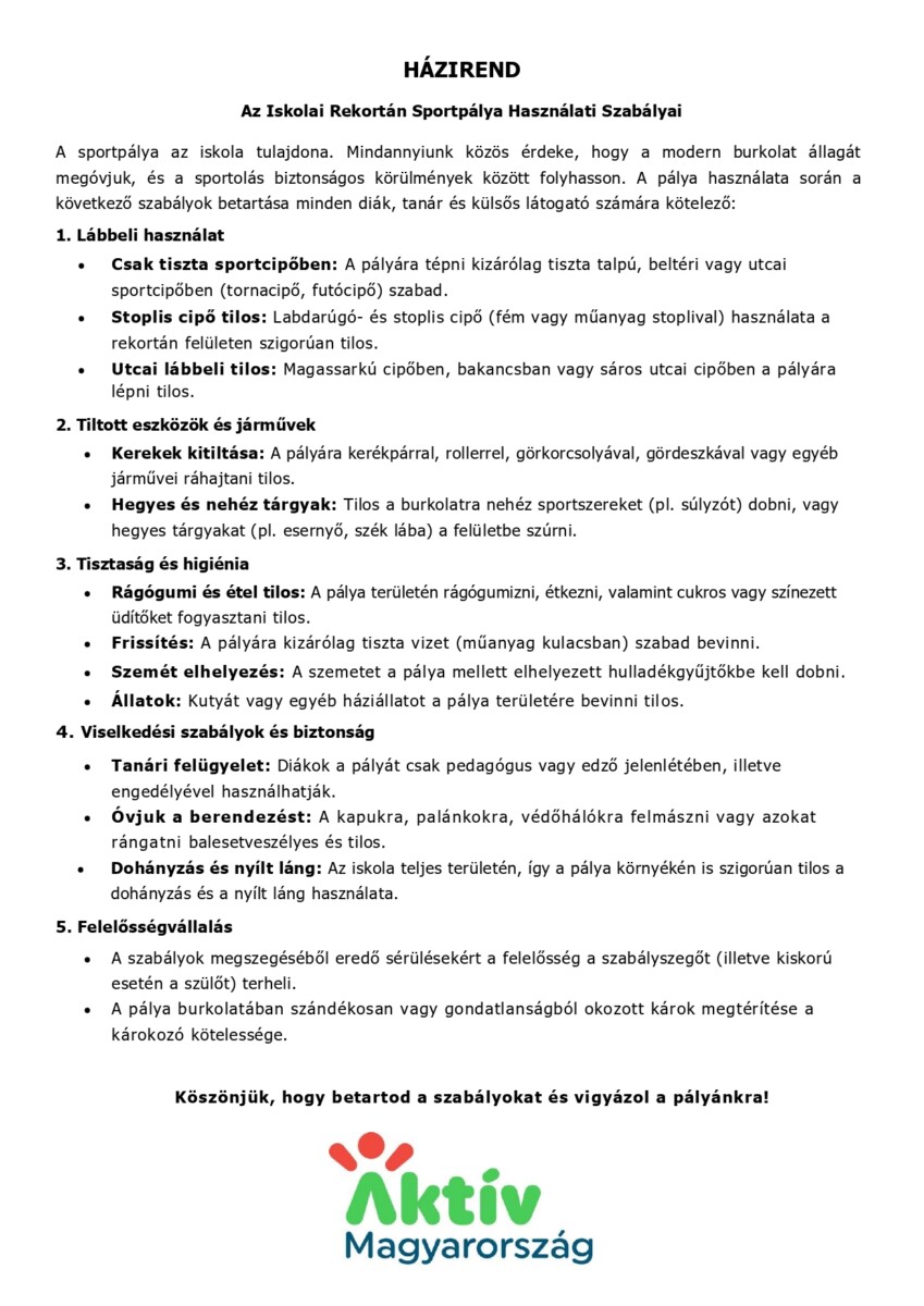 Hazirend rekortanpalya