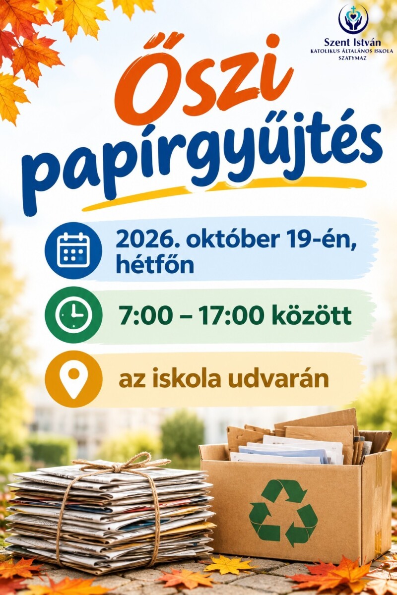 Oszi papirgyujtes
